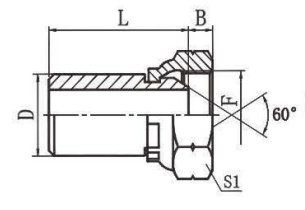 BSPP内螺纹-焊接接头
